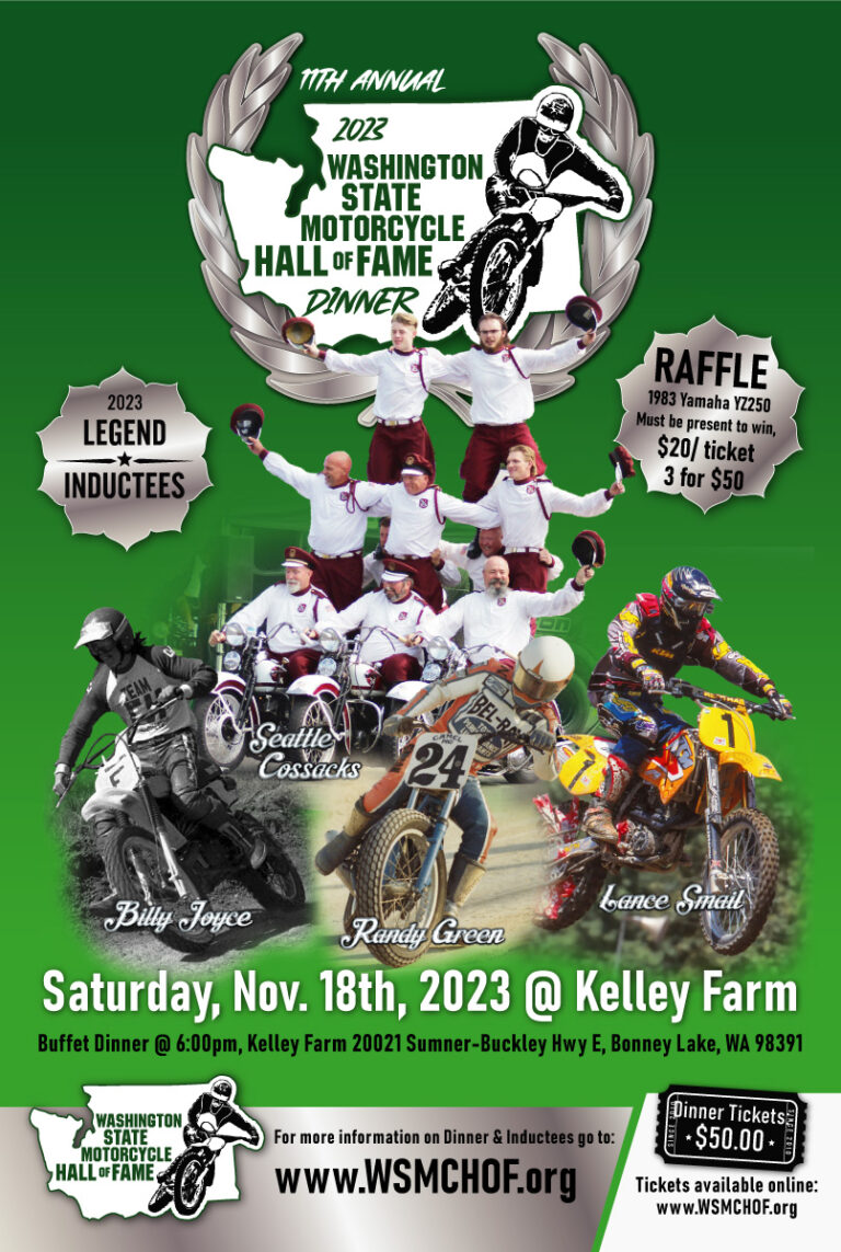 Washington State Motorcycle Hall of Fame Honoring our past, present